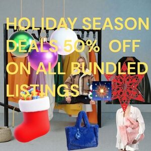 BUNDLE 2 or MORE ITEMS FOR A 50% OFF -LIMITED TIME ONLY